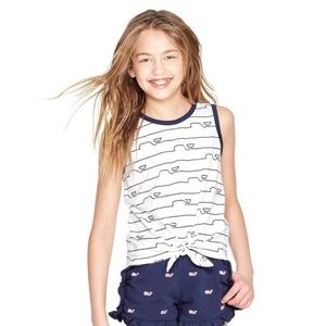 Vineyard Vines Whale Pattern Tank Top